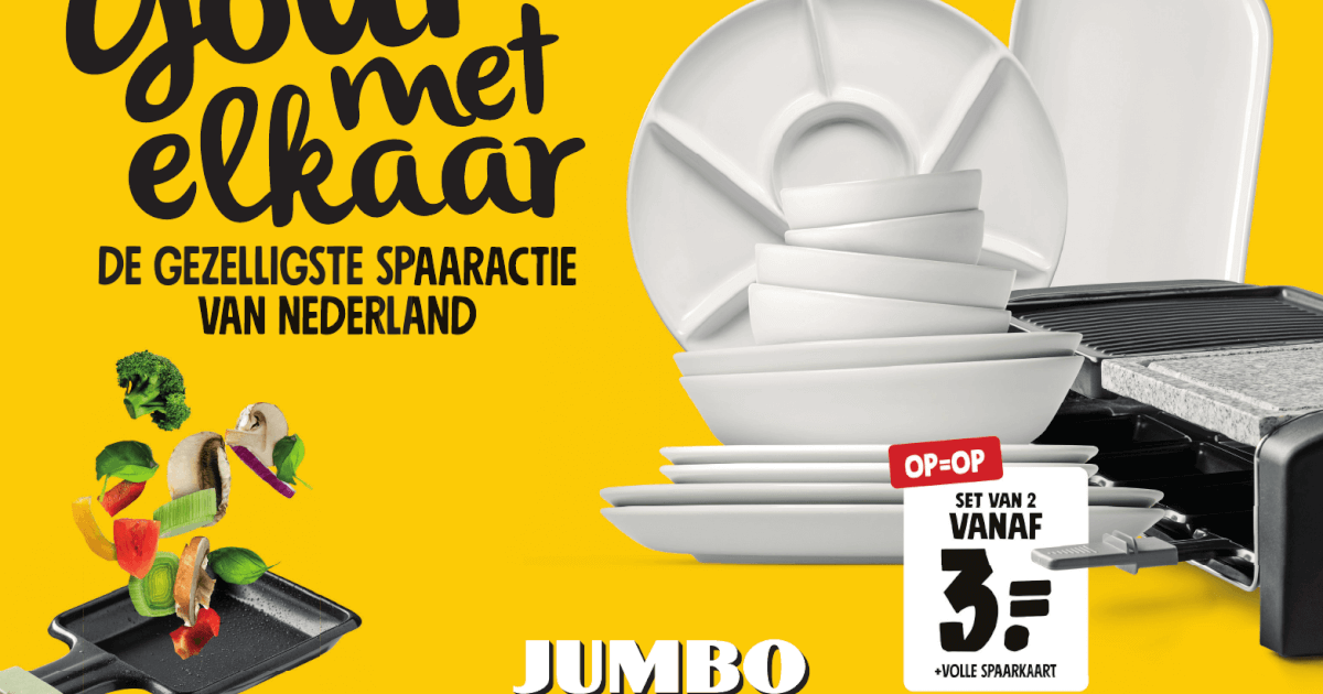 Nieuwe Jumbo Spaaractie